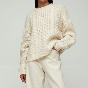 LouLou Studio Secas Sweater Size Small